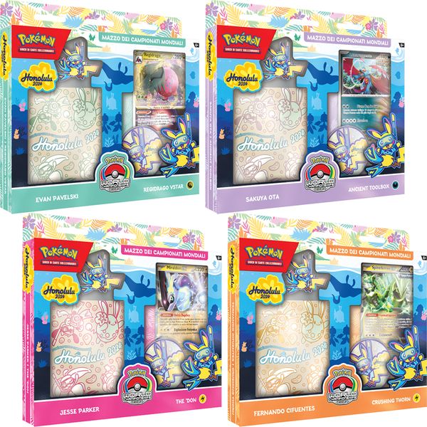 Pokémon mazzo dei campionati mondiali 2024 - POKEMON