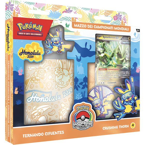 Pokémon mazzo dei campionati mondiali 2024 - POKEMON
