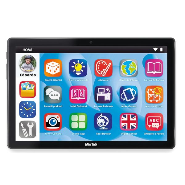 Mio tab 10″ super pro lisciani - tablet educativo per bambini dai 3 agli 8 anni con oltre 300 app, sicurezza parental control e metodo montessori - LISCIANI