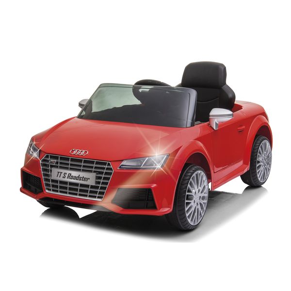 Audi tt s roadster 12v per bambini - auto elettrica con batteria al litio, telecomando e luci funzionanti -3+ - SUN&SPORT