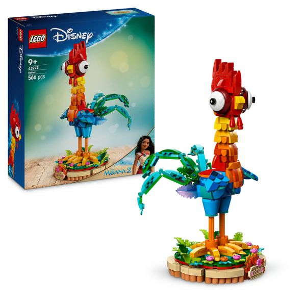 Heihei lego ǀ disney 43272 modello di animale snodabile dal film vaiana 2, giochi per bambini 9+, idea regalo da collezione - LEGO DISNEY PRINCESS, Lego