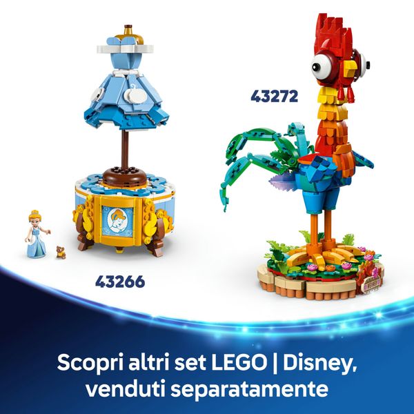 Heihei lego ǀ disney 43272 modello di animale snodabile dal film vaiana 2, giochi per bambini 9+, idea regalo da collezione - LEGO DISNEY PRINCESS, LEGO