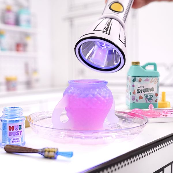 Mga’s miniverse make it mini lifestyle s2 - mini oggetti da collezione sorpresa, fai da te in resina: teiere, tazze, candele, vasi, 8+ - MINIVERSE MGA