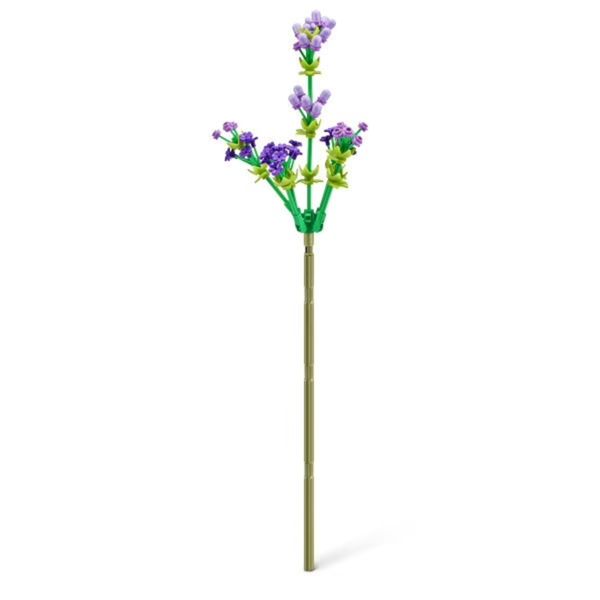 Zuru max premium bricks rosa 247 pezzi serie 1-2 modelli - rosa e rametto di lavanda - perfetto per lui e per lei - ZURU