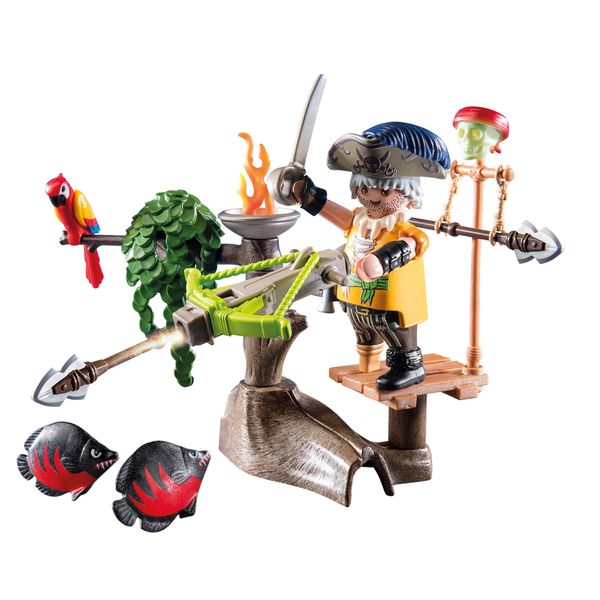 Playmobil pirates 71795 pirata con balestra - 4+ anni - Playmobil