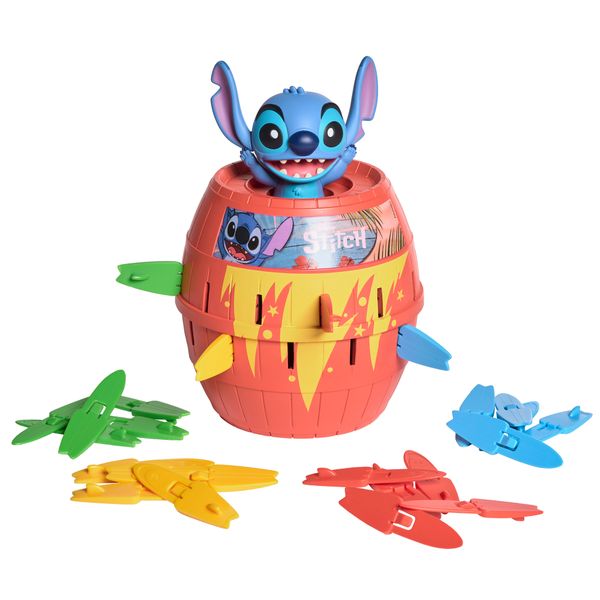 Stitch nasconde in un barile - gioco di abilità con personaggio lilo & stitch - 4+ - Disney Stitch