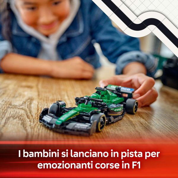 Lego speed champions 77245 auto da corsa aston martin aramco f1 amr24 macchina giocattolo da collezione con pilota, bambini10+ - LEGO SPEED CHAMPIONS, LEGO