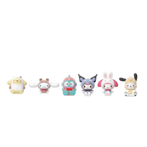 Hello kitty surprise collection bustina singola assortita - personaggi floccati da collezione - Hello Kitty