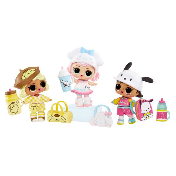 L.o.l. surprise! loves hello kitty and friends - 1 bambola singola assortita con 7 sorprese,  8 bambole lol in edizione limitata da collezionare - L.O.L SURPRISE