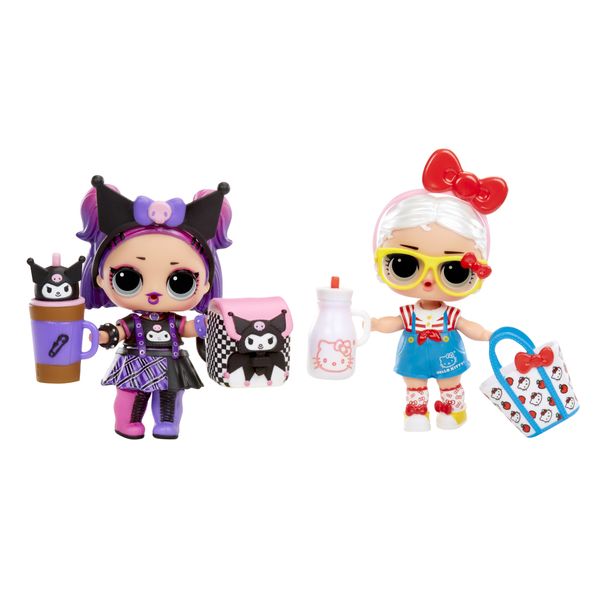 L.o.l. surprise! loves hello kitty and friends - 1 bambola singola assortita con 7 sorprese,  8 bambole lol in edizione limitata da collezionare - L.O.L SURPRISE