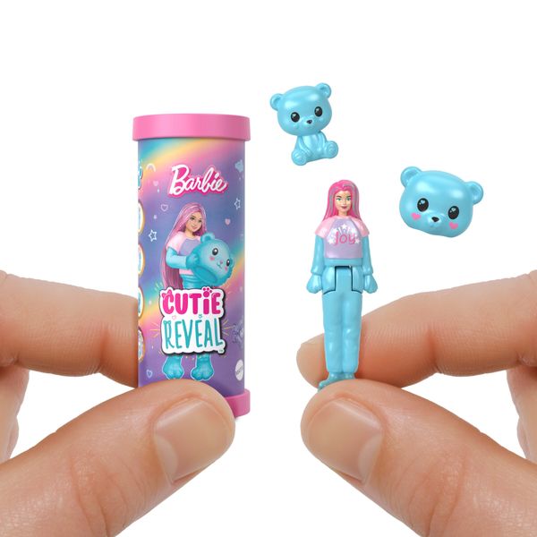 Barbie mini barbieland - cutie reveal serie pigiamini - bambola assortita singola - Barbie