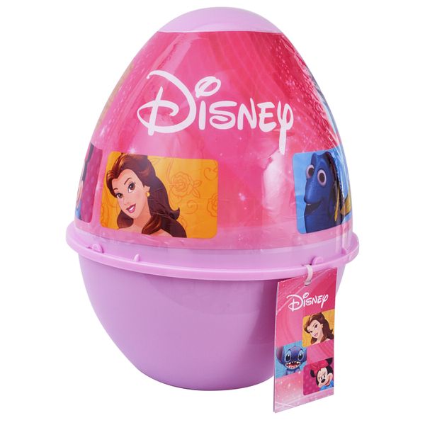 Uovo delle sorprese disney rosa - pvc personalizzato con sorprese giocattoli, cancelleria e gadget - Disney