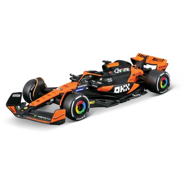 Auto burago mclaren f1 mcl 38 2024 #4 (norris) - scala 1:43 - BBURAGO