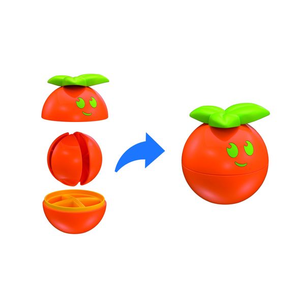 Baby clementoni - think & play - fruit puzzle - 17512 - BABY CLEMENTONI