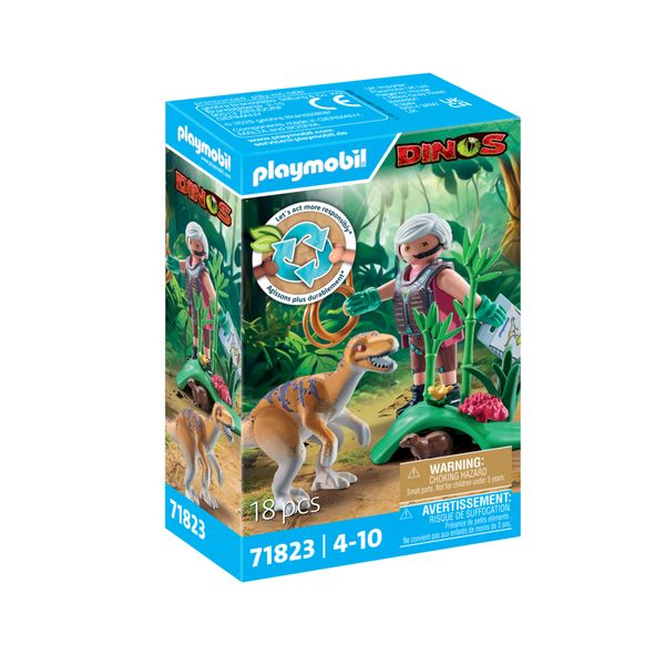 Playmobil dinos 71823 velociraptor - 4+ anni - Playmobil