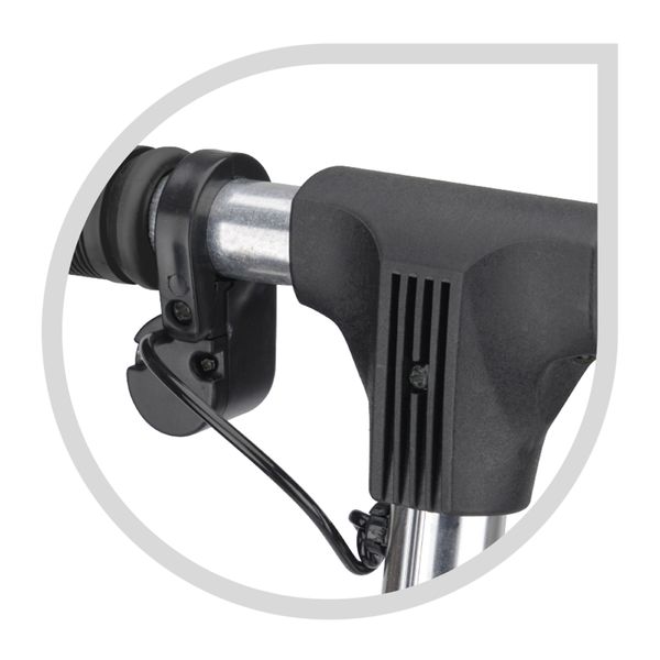 Monopattino elettrico 12v pieghevole con led, freno posteriore, pedana antiscivolo, autonomia 60 min, velocità 8 km/h, max 50 kg - SUN&SPORT