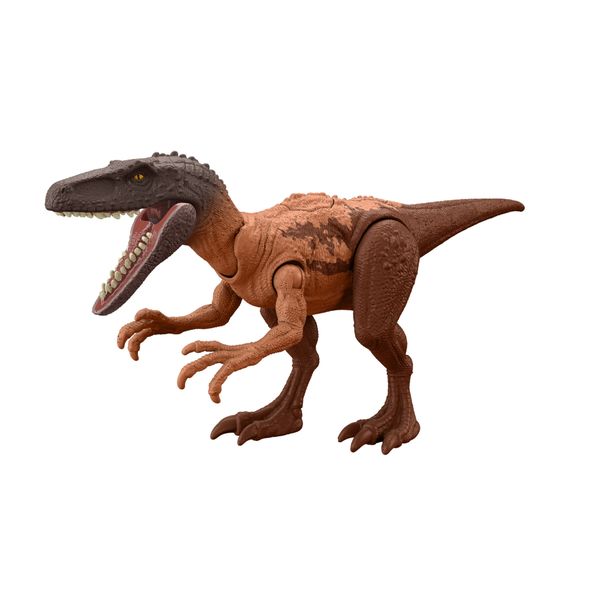 Mattel jurassic world attacco fatale - herrerasaurus con articolazioni e azione d'attacco - Jurassic World