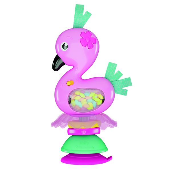 Baby clementoni - fancy flamingo shake & play - 17492 - BABY CLEMENTONI
