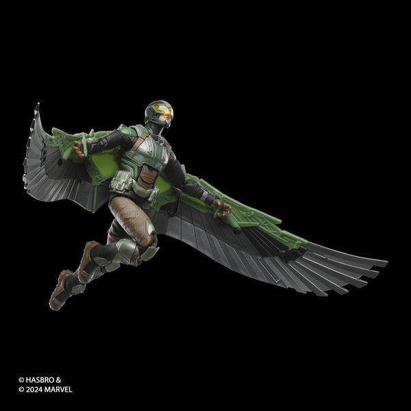 Action figure falcon marvel legends – 15 cm, accessori e snodi - captain america: brave new world  - hasbro collectible - Avengers