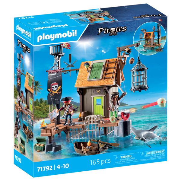 Playmobil pirates 71792 approdo dei pirati - 4+ anni - Playmobil