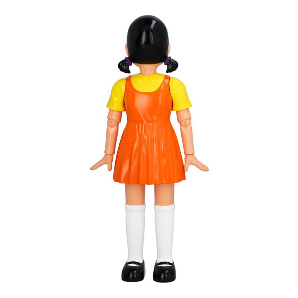 Squid game electronic doll young hee - bambola interattiva con testa rotante, sensori, luci e suoni - Squid Game