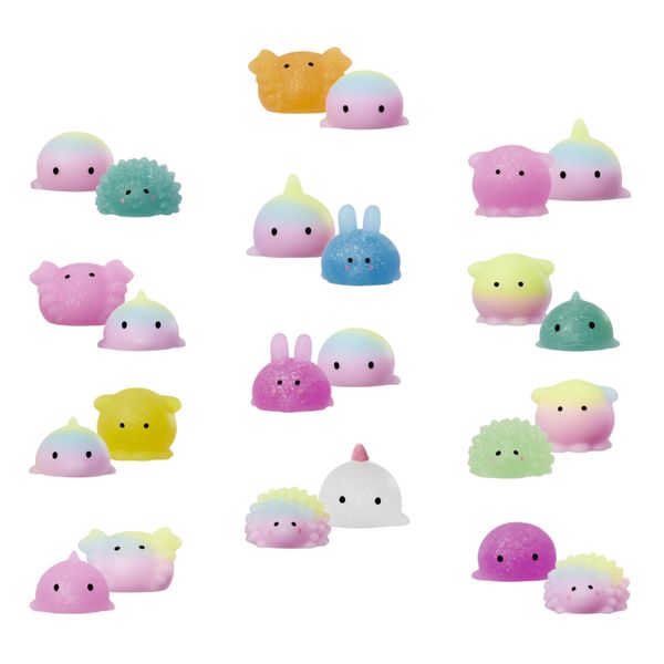 L'originale moj moj squish serie 1, personaggii da collezione con confezione sorpresa, asmr, gioco tattile - MOJ MOJ