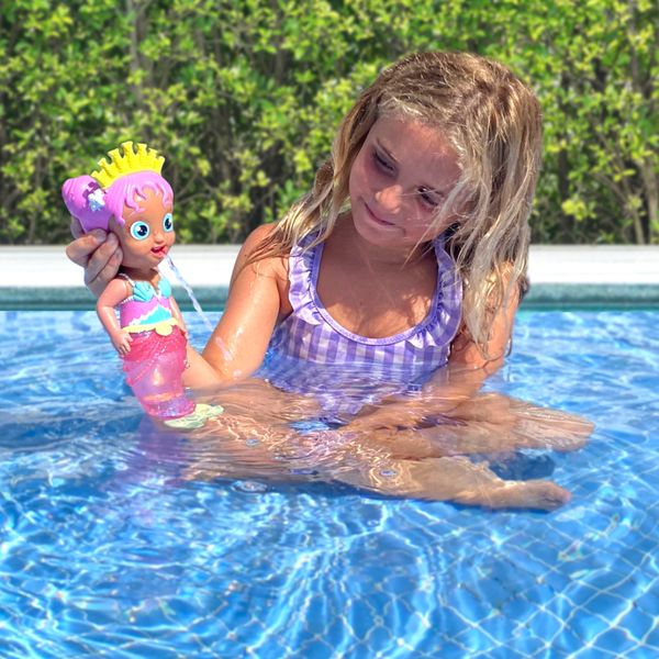 Bloopies shimmer mermaids, bambole bagnetto di sirenette che spruzzano acqua - BLOOPIES