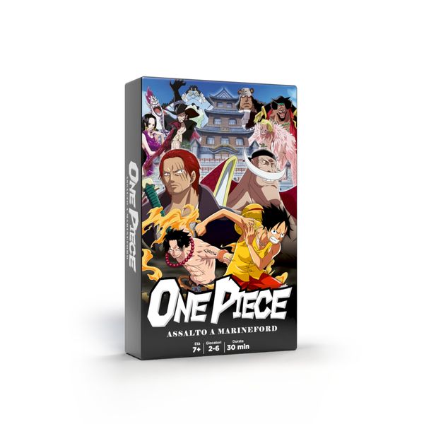 One piece assalto a marineford - inizia l'avventura! - gioco da tavolo -  3-6 giocatori - 7+ anni - ONE PIECE