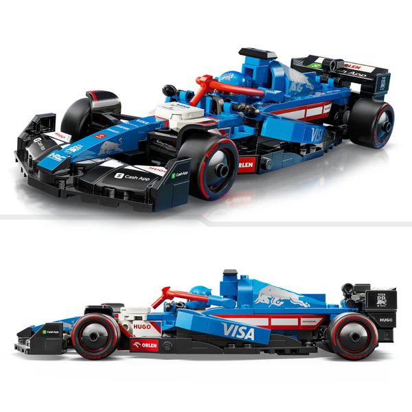Lego speed champions 77246 auto da corsa f1 visa cash app rb vcarb 01 macchina da collezione, regalo per uomo, donna e adulti - LEGO SPEED CHAMPIONS, LEGO