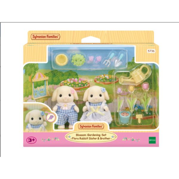 Sylvanian families fratello e sorella coniglio flora - personaggi - SYLVANIAN FAMILIES