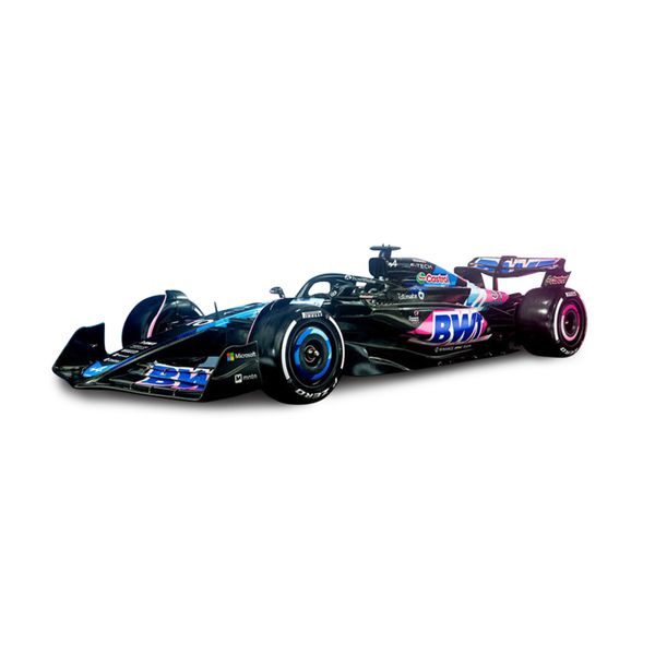 Auto burago f1 bwt alpine a524 #10 gasly - scala 1:43 - BBURAGO