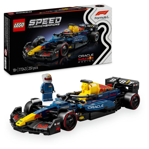Lego speed champions 77243 auto da corsa f1 oracle red bull racing rb20 macchina da collezione, regalo uomo, donna e adulti - LEGO SPEED CHAMPIONS, Lego