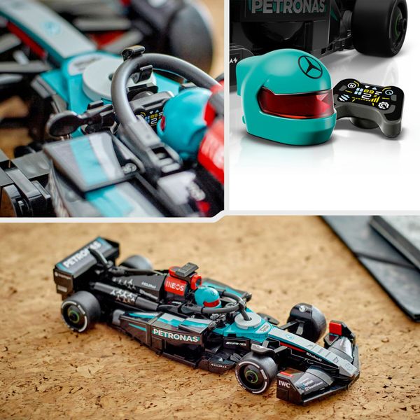 Lego speed champions 77244 auto da corsa mercedes-amg petronas f1 w 15 macchina giocattolo da collezione con pilota, bambini10+ - LEGO SPEED CHAMPIONS, LEGO