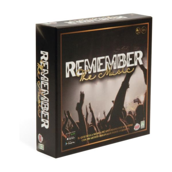 Remember the music: il gioco musicale con 300 artisti, quiz e qrcode spotify - 2-6 giocatori - 12+ - 3D MAGIC