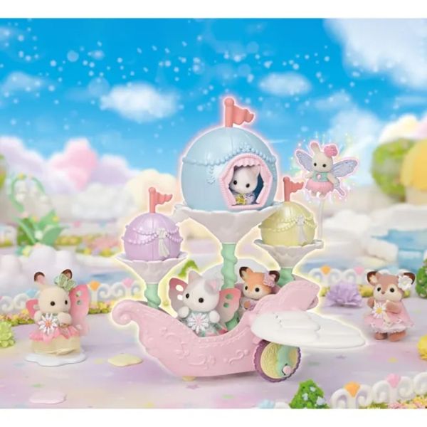 Sylvanian families parco divertimenti - nave volante floreale - SYLVANIAN FAMILIES