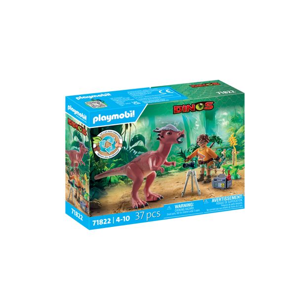 Playmobil dinos 71822 stigimoloch e ricercatore - 4+ anni - Playmobil