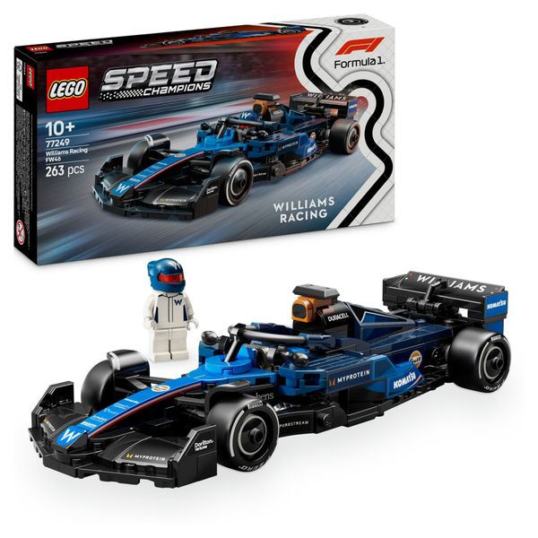 Lego speed champions 77249 auto da corsa f1 williams racing fw46 macchina giocattolo da collezione con minifigure, bambini 10+ - LEGO SPEED CHAMPIONS, Lego