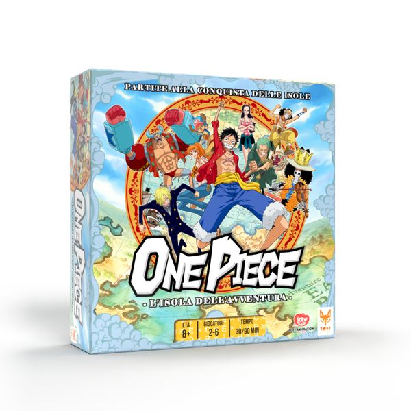 One piece adventure island - gioco di strategia e azione - 3-6 giocatori - 8+ anni - ONE PIECE