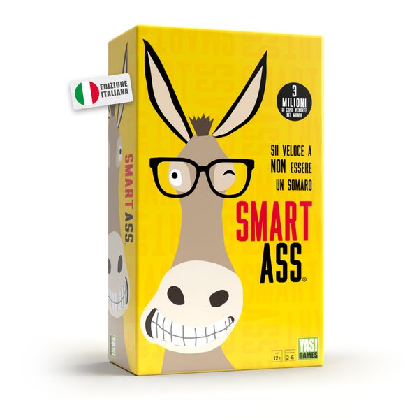 Smart ass yas!games - party game in italiano - 2-6 giocatori - 12+ anni - YAS GAME