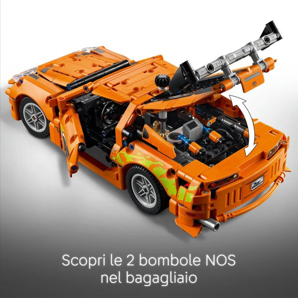 Lego technic 42204 fast and furious toyota supra mk4, macchina giocattolo, motore 6 cilindri e portiere apribili per bambini9+ - LEGO TECHNIC, LEGO