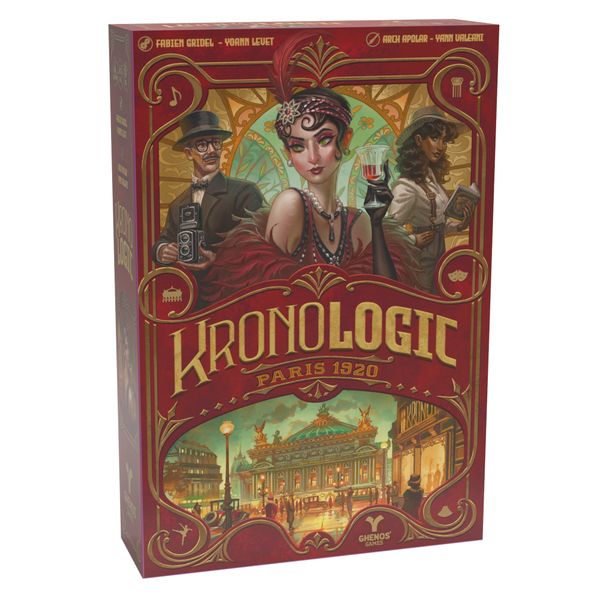 Kronologic paris 1920 – gioco investigativo e deduttivo nell’opéra di parigi - 1-4 giocatori - 8+ - 