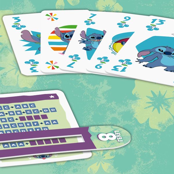 Ravensburger disney stitch level 8 - gioco di carte strategico 8+ anni - Disney Stitch
