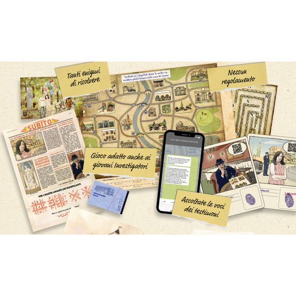 Hidden games junior - la spada perduta - gioco investigativo per bambini -2-6 giocatori - 10+ - 