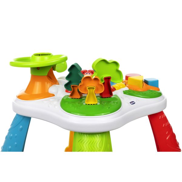 Tavolo magico della foresta con attività manuali e elettroniche - gioco educativo per bambini - 12m+ - Chicco