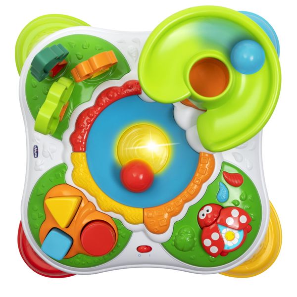 Tavolo magico della foresta con attività manuali e elettroniche - gioco educativo per bambini - 12m+ - Chicco