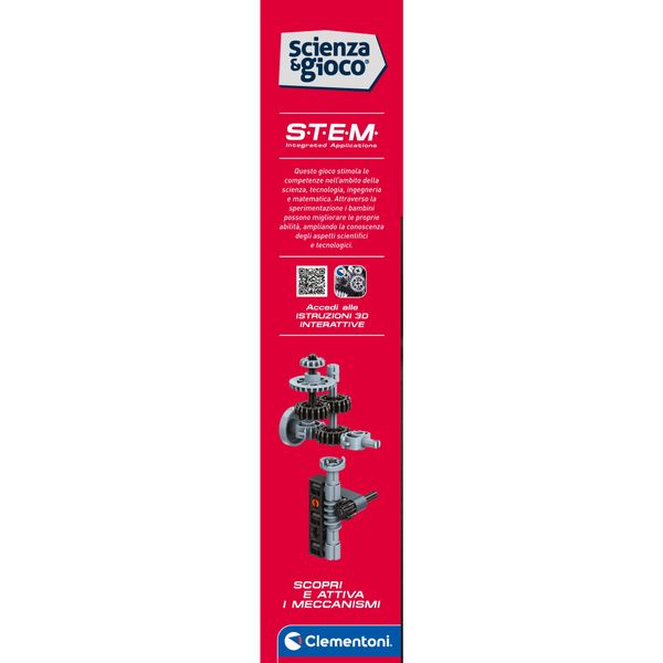 Clementoni scienza & gioco car transporter 19391 – kit per costruire veicolo trasportatore - CLEMENTONI