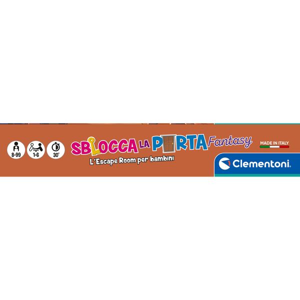 Clementoni sblocca la porta fantasy 16587 – gioco educativo sblocca la porta - CLEMENTONI