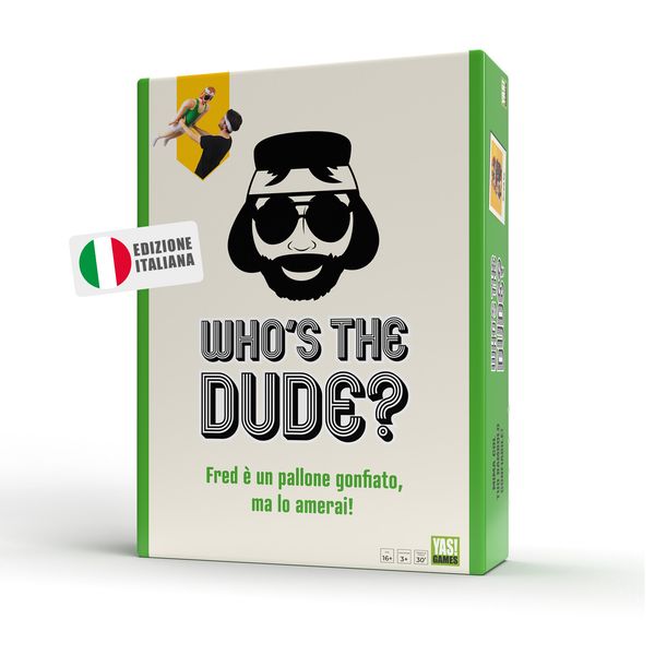 Who's the dude? - yas! games - l'unico in italiano - ROCCO GIOCATTOLI