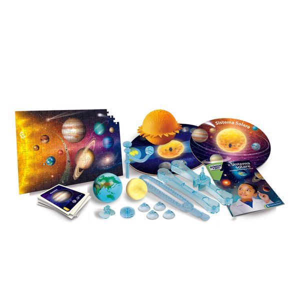 Clementoni scienza & gioco sistema solare: orbita di terra e luna 19402 – gioco educativo astronomia - CLEMENTONI