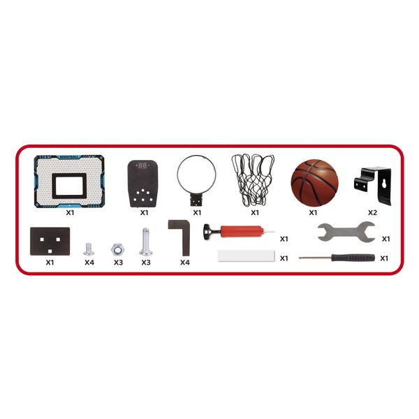Tabellone da basket elettronico sun&sport – divertimento in casa - SUN&SPORT
